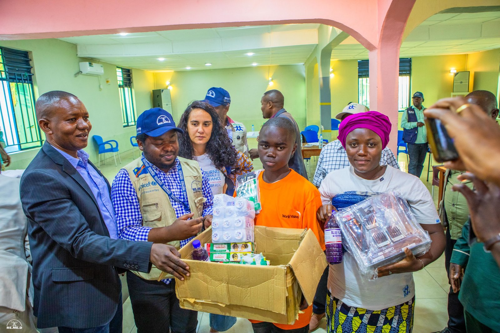 Projet de résilience dans les Zones de santé de Nyiragongo, Rwanguba, Itebero et Walikale. Financé par la coopération allemande au travers de l'UNICEF